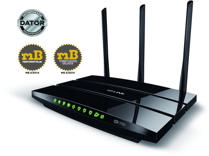 Archer C7 Trådlös AC1750 Router