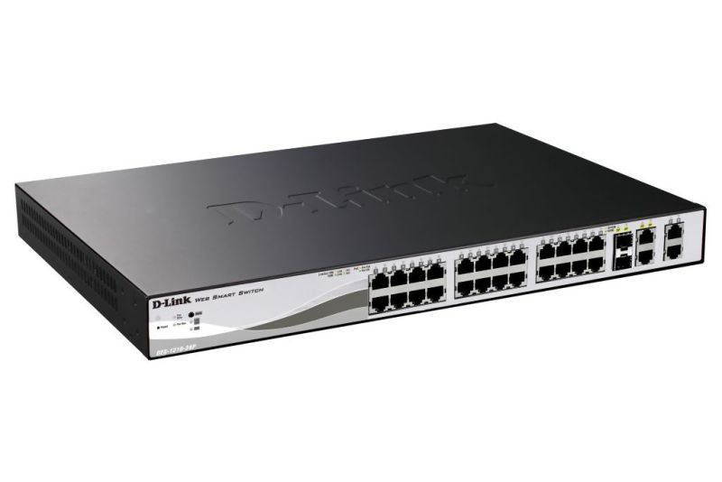 DES-1210-28P 24-port PoE Switch