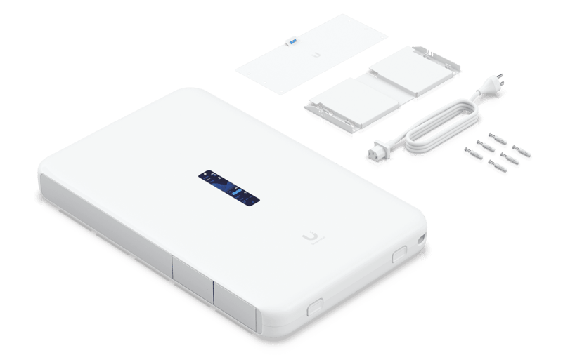 Unifi Dream Wall - Wifi 6 - 1xSFP+ 17 RJ-45 - POE++/POE+/POE - 128GB SSD + 512GB microSD