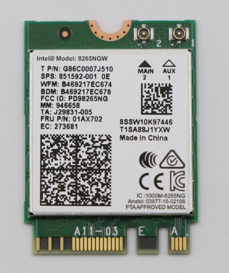 Trådlös CMB IN 8265 VPRO